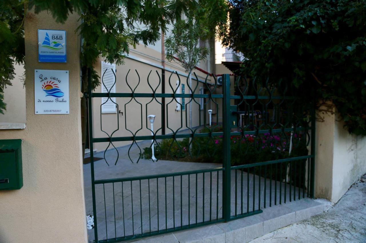 Bed and Breakfast La Casa Di Nonno Giulio Порто-Сант'Эльпидио Экстерьер фото